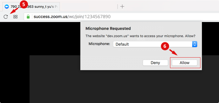 allow mic in opera 3